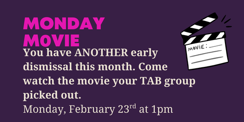 Monday Movie February 23