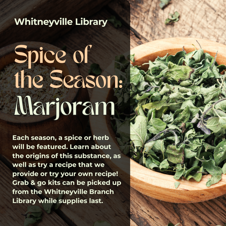 Spice of the Season - Marjoram
