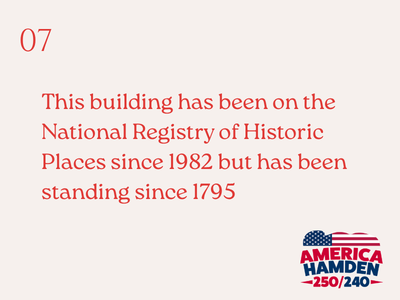 Hamden 240 Scavenger Hunt – Clue 7