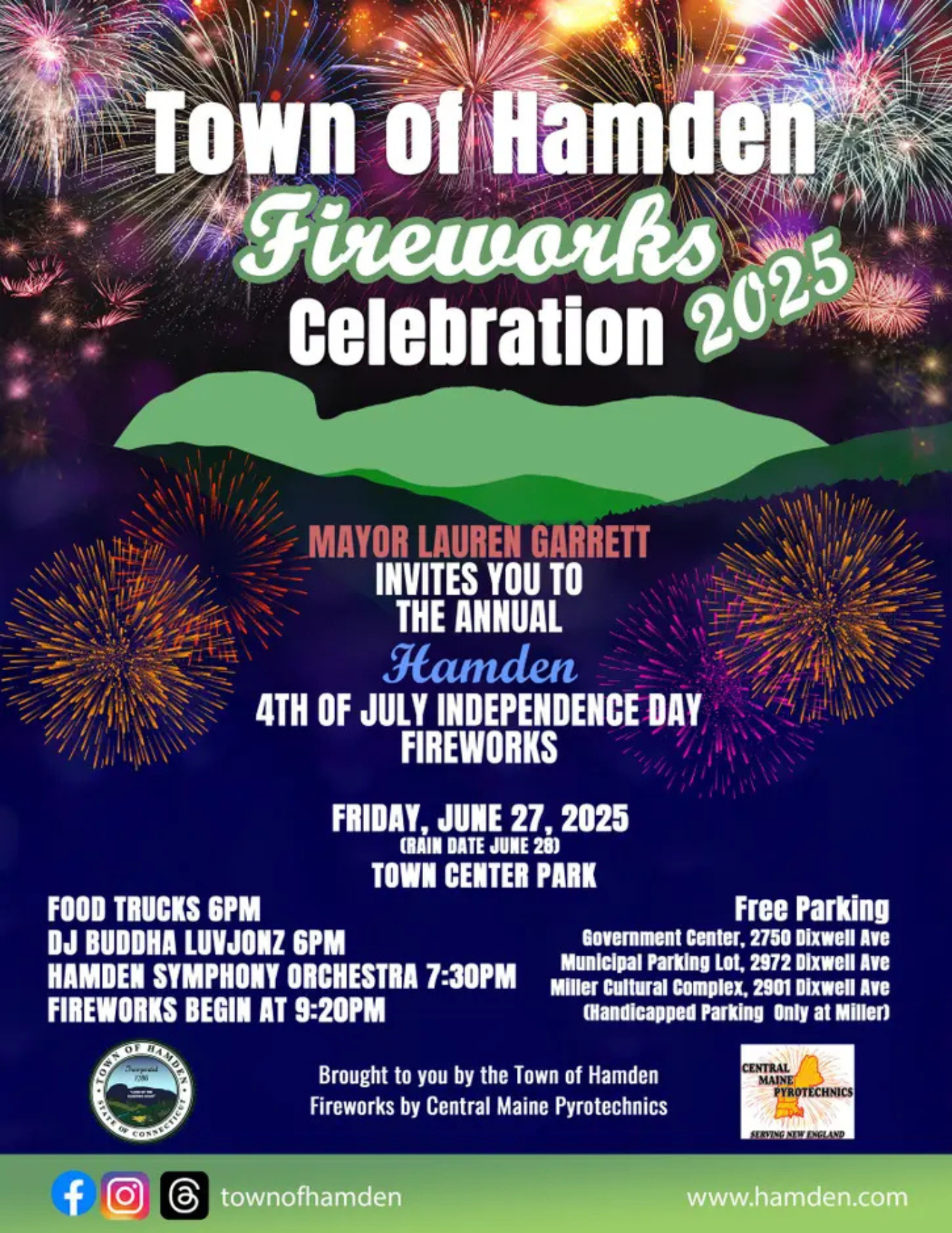 Hamden Fireworks