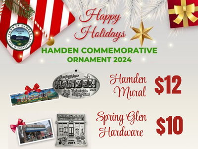 Hamden Holiday Ornaments