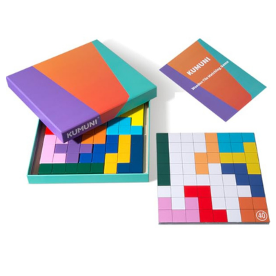 Wooden Tiles Matching Puzzle