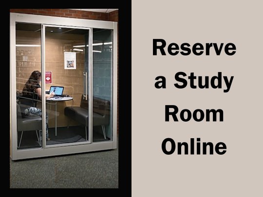Reserve a Study Room Online